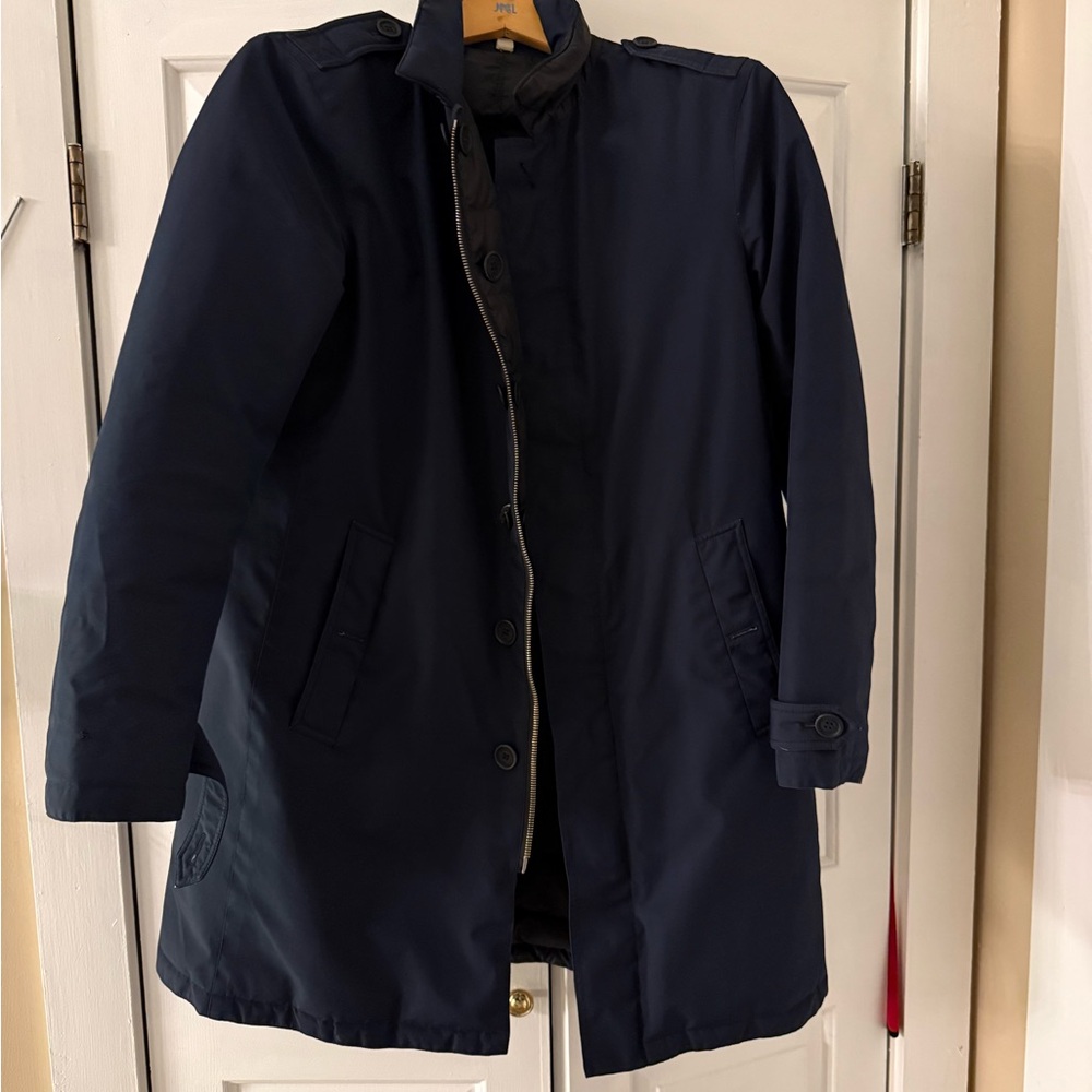 Burberry Dark Blue Men's Puffer Jacket